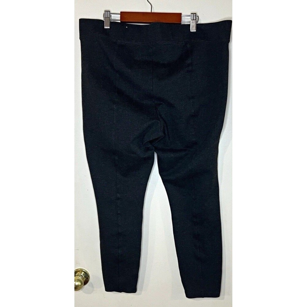Old Navy Women's Gray Ponte Pants XL Pull-On Stretch Skinny Flat Front Solid